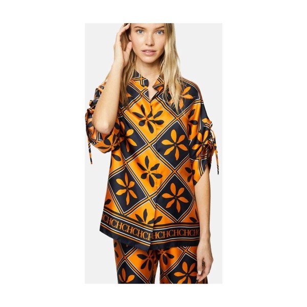 Oversized Silk Twill Blouse