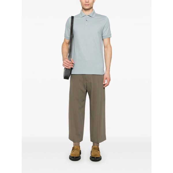 Button-Up Polo Shirt