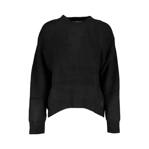 Chic Turtleneck Sweater with Contrast Accents