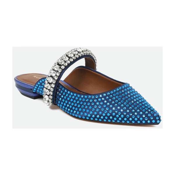 Crystal Blue Pointed Crystal Sabot