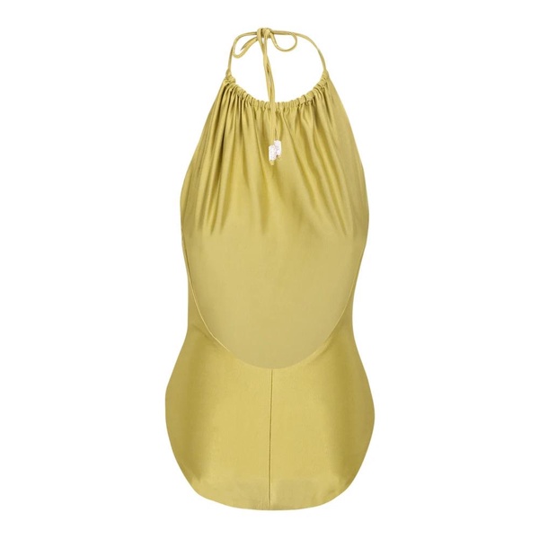 Draped Halterneck Top
