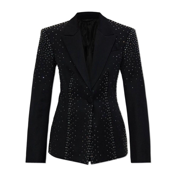 Wool Blazer with Sequins