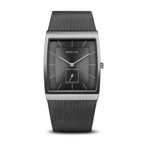 Men's Watch Milanese Bracelet Stainless Steel Sapphire Glass 41mm Grey 16033-377