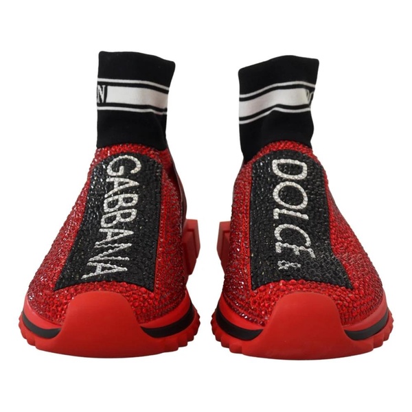 Exquisite Red Sorrento Slip-On Sneakers