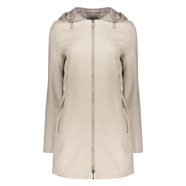 Padded Hood Zip-Up Jacket