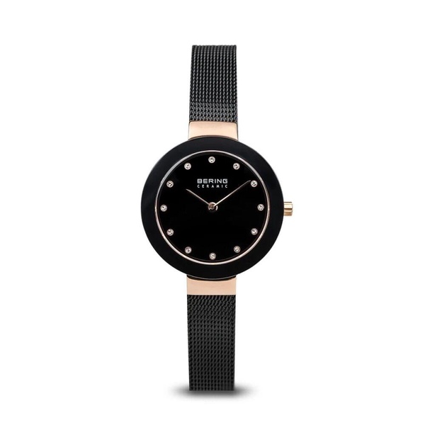 Ladies Watch Ceramic 29 mm Bracelet Milanaise 11429-166