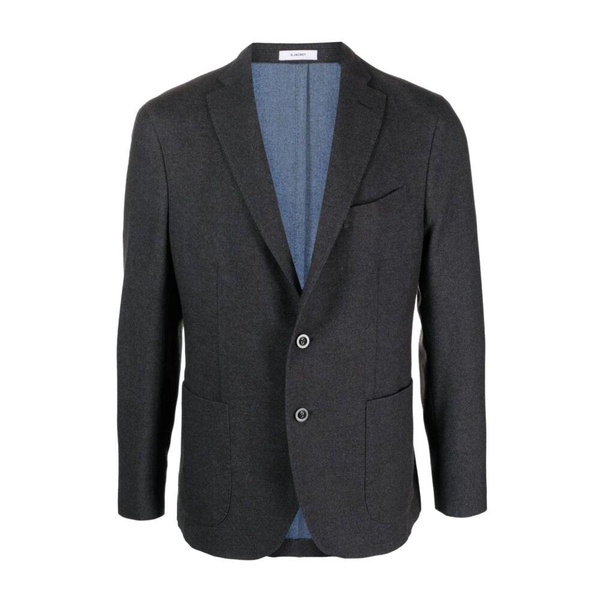 Single-Breasted Wool Blazer
