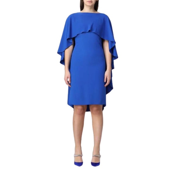 Elegant Electric Blue Dress