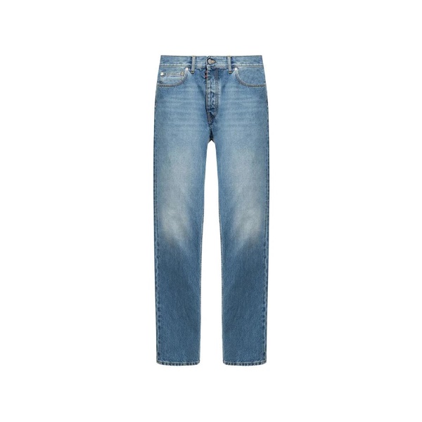 Straight-cut jeans