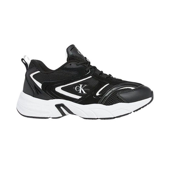 Retro Tennis Su-Mesh Sneakers Black/White