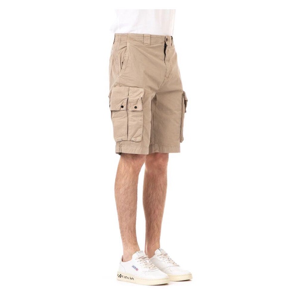 Beige Cargo Shorts