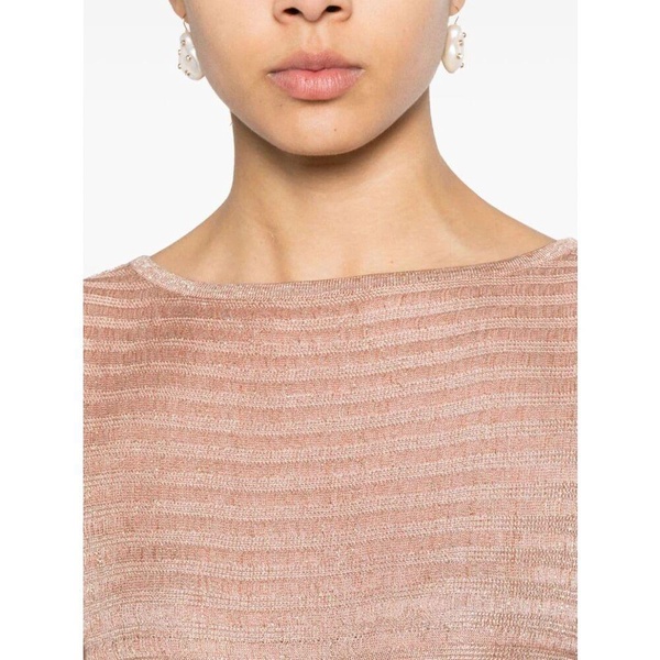 Knit Boatneck Dress Flared Skirt