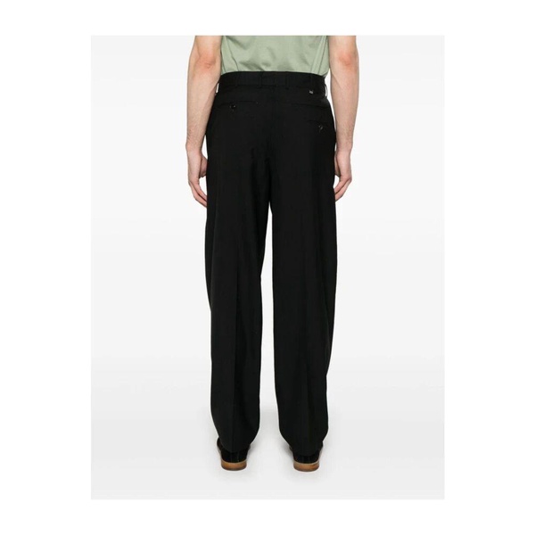 Wool Tailored Trousers in Nero