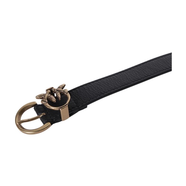 Black Leather Belts for Women