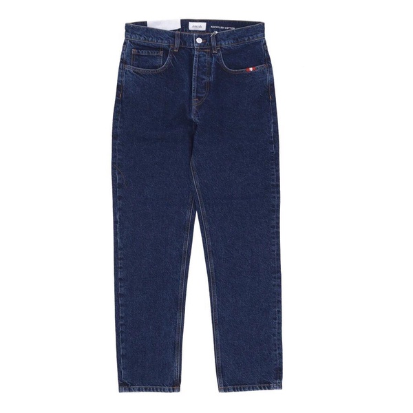 Light Stone Straight Denim Jeans