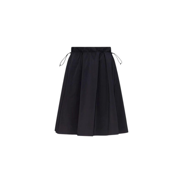Peach Cotton-Like Skirt