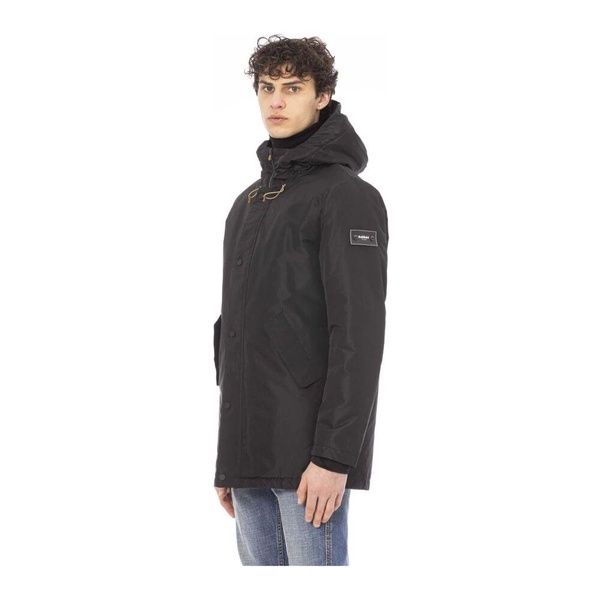Elegant Long Jacket with Zipper Closure