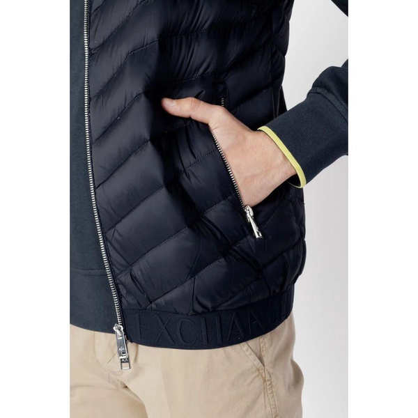 Blue Sleeveless Gilet with Pockets