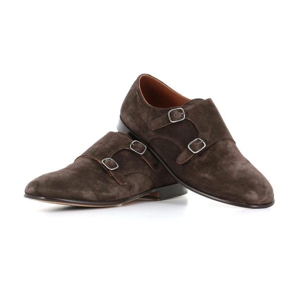 Dark Brown Suede Loafers