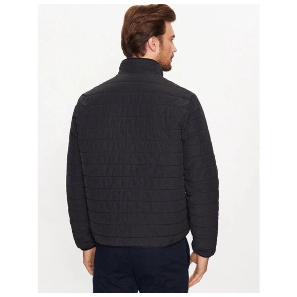 Zippered Padded Jacket with Elastic Finish
