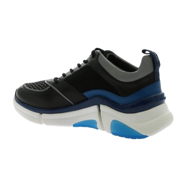 Black and Blue Venture Sneakers