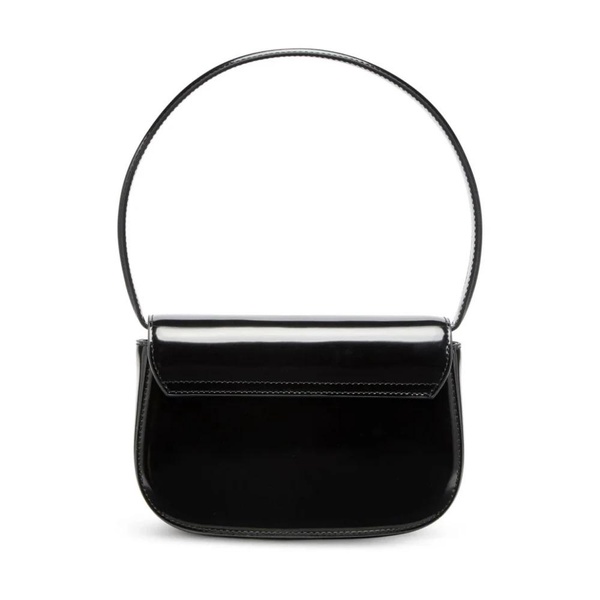 Black Leather Crossbody Bag
