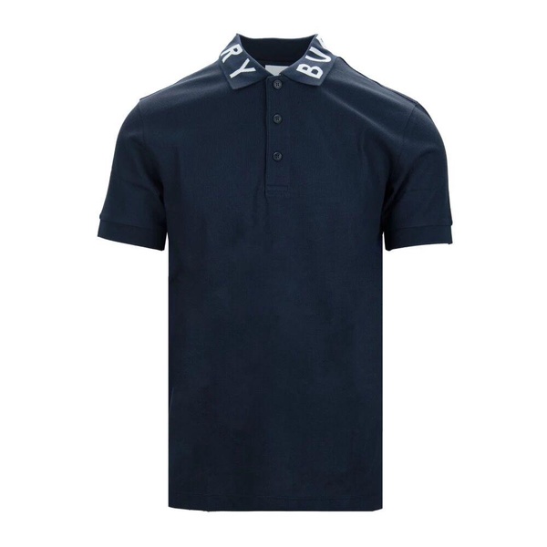 White Basic Polo Shirt with Logo