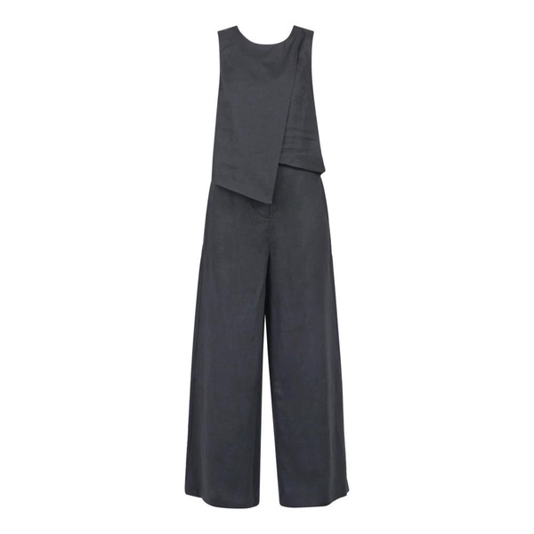 Linen and cotton jumpsuit