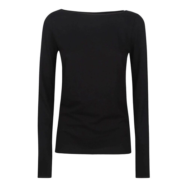 Cashmere Cotton Black T-shirts and Polos