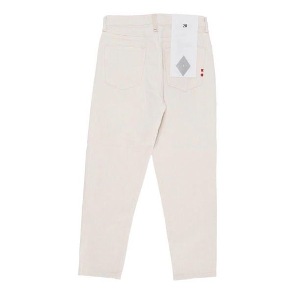 Slim Fit White Mens Jeans