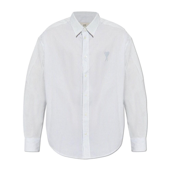 Shirt with striped pattern