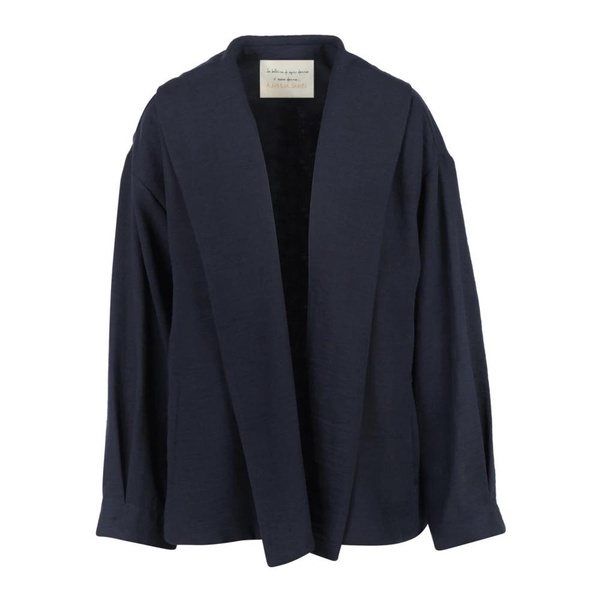 Twill Jacket with Shawl Collar