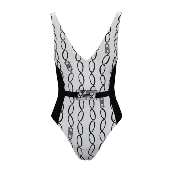 V-neck One-Piece Swimsuit