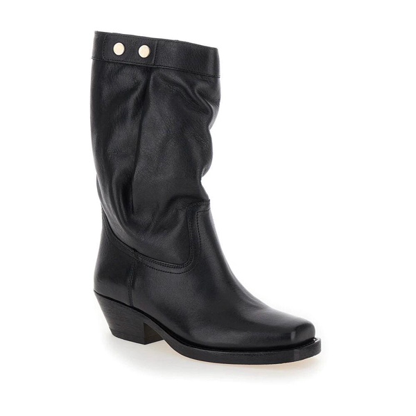 Ademe Low Heels Ankle Boots