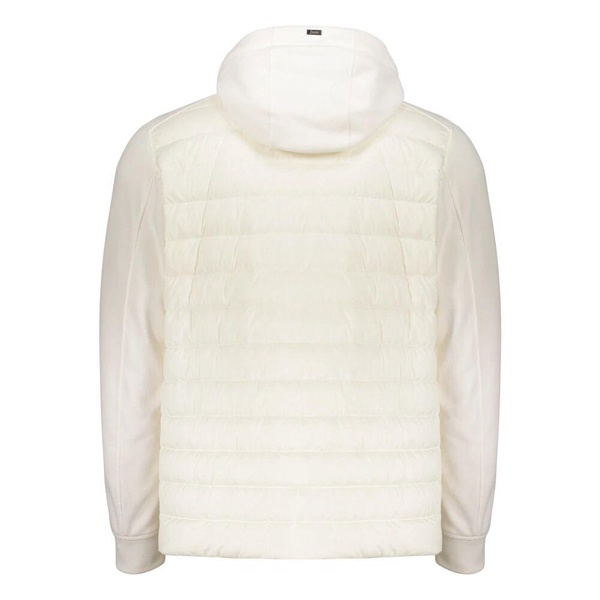 Short Down Jacket with Removable Hood
