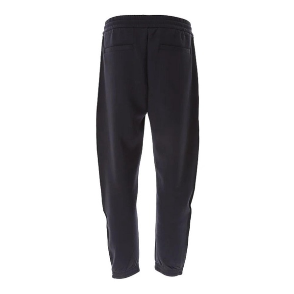 Navy Blue Logo Jogger Pants