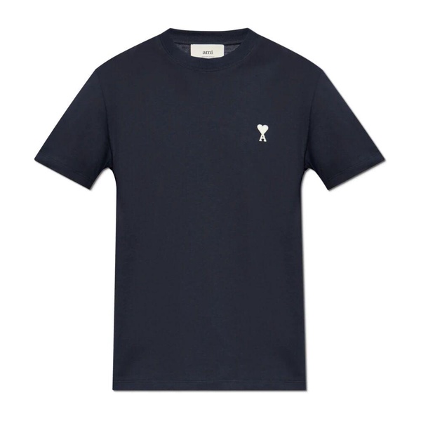 T-shirt with embroidered logo