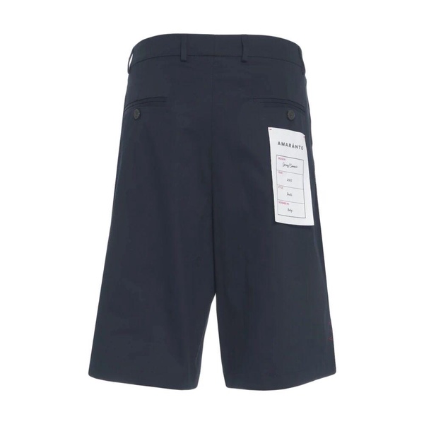 Blue Bermuda Shorts Elegant Style