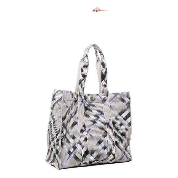 Vintage Check Polyester Tote Bag