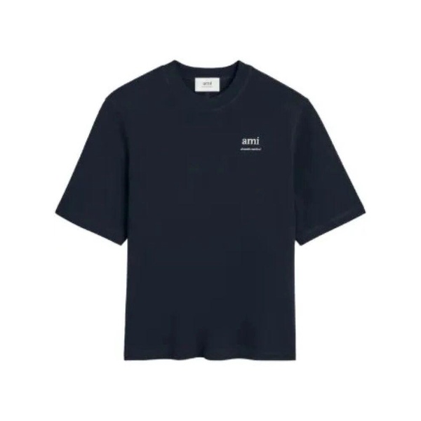 Navy Monogram Logo T-shirt