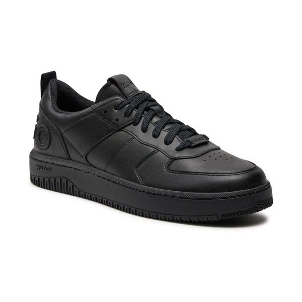 Black Kilian Tennis Sneakers Logo Rubber