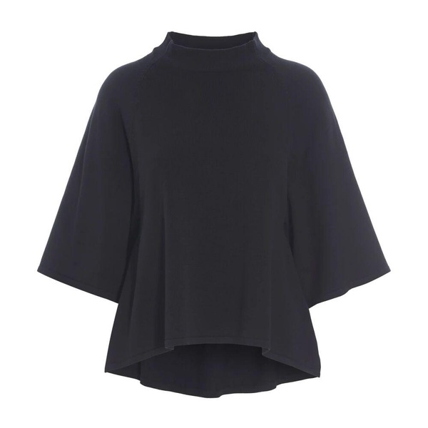 Black Blouse with 3/4 Sleeves