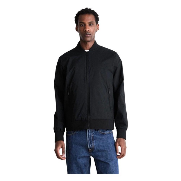 Black Bomber Jacket Modern Style
