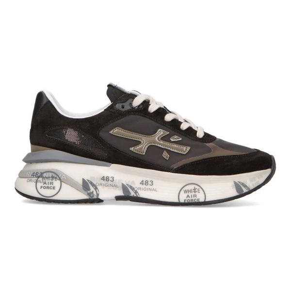 Fashionable Women`s Suede andylon Sneakers