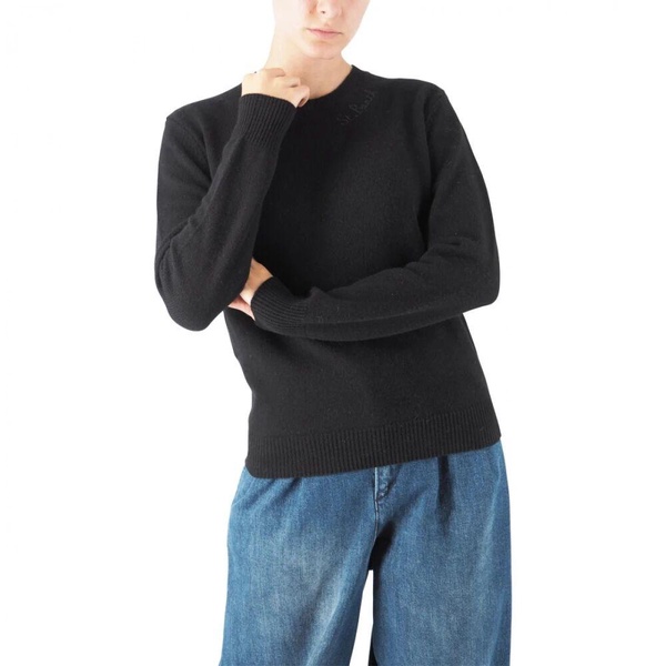 Creweck Sweater with Embroidery