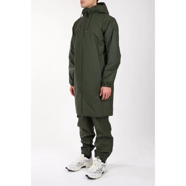 Long Insulated Hooded Jacket
