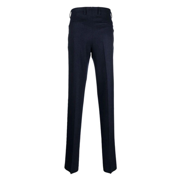 Blue Wool Chino Trousers