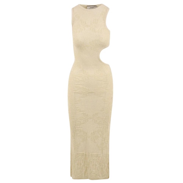 Cream Dress VSKD05044 V1