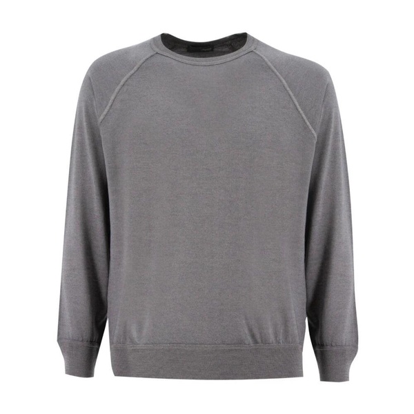 Pure Wool Raglan Sleeve Sweater