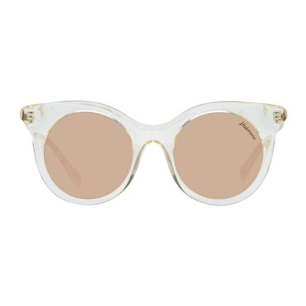 Yellow Butterfly Gradient Sunglasses with UV Protection